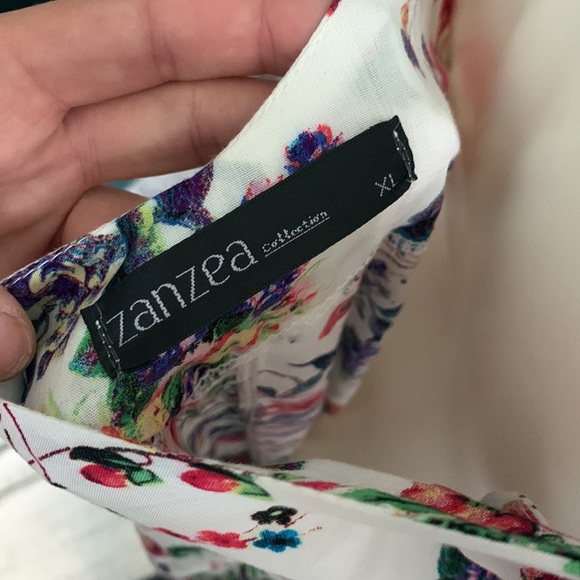 Floral Zanzea maxi dress. Size XL. - Picture 5 of 5